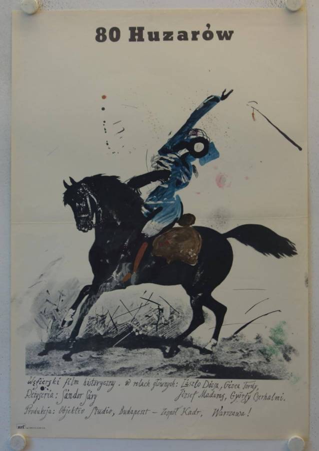 80 Husaren originales polnisches Filmplakat